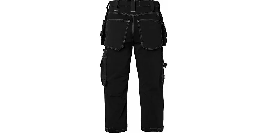 309 3/4 Ambachtsbroek, Unisex, Zwart, 62