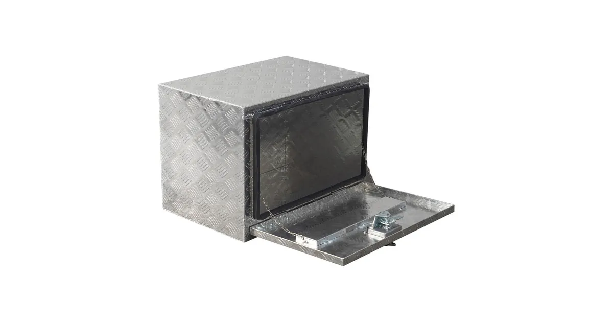 Aluminium opbergkoffer transport box 120 l MW Tools