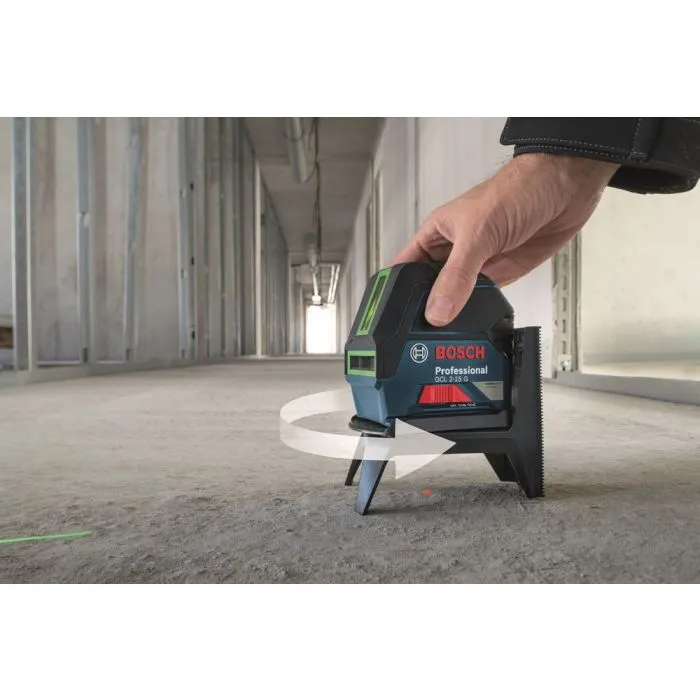 BOSCH GCL 215 G LIJN EN PUNTLASER     GCL 215, 1/2 LBOXXINLAY VOOR MACHINE,