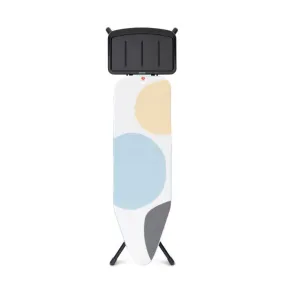 BRABANTIA STRIJKPLANK B 124X38CM SOLID BLACK 25 BUBBLES