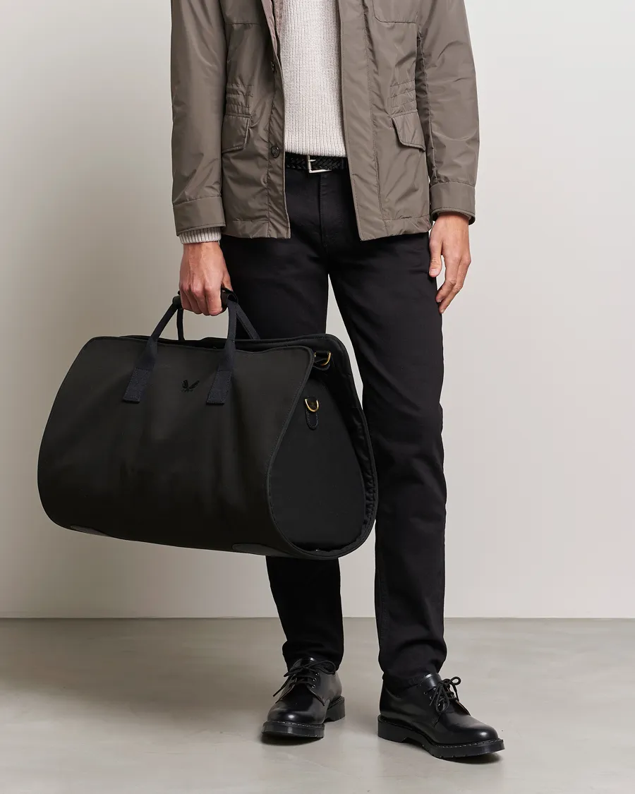 Canvas Suit Carrier Holdall Black