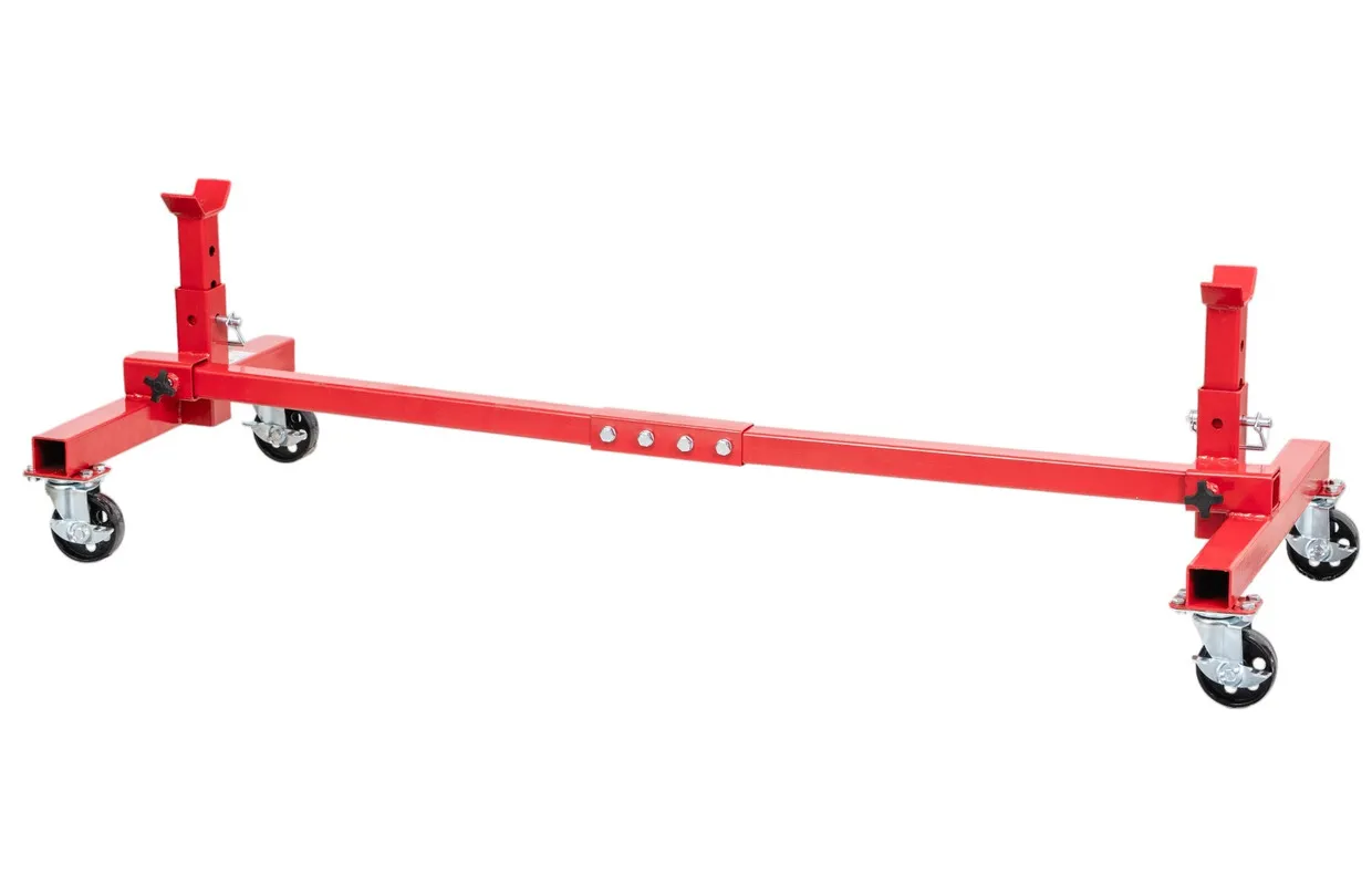 Carrosserie dolly 900 kg 2 steunpunten mobiele assteun MW Tools