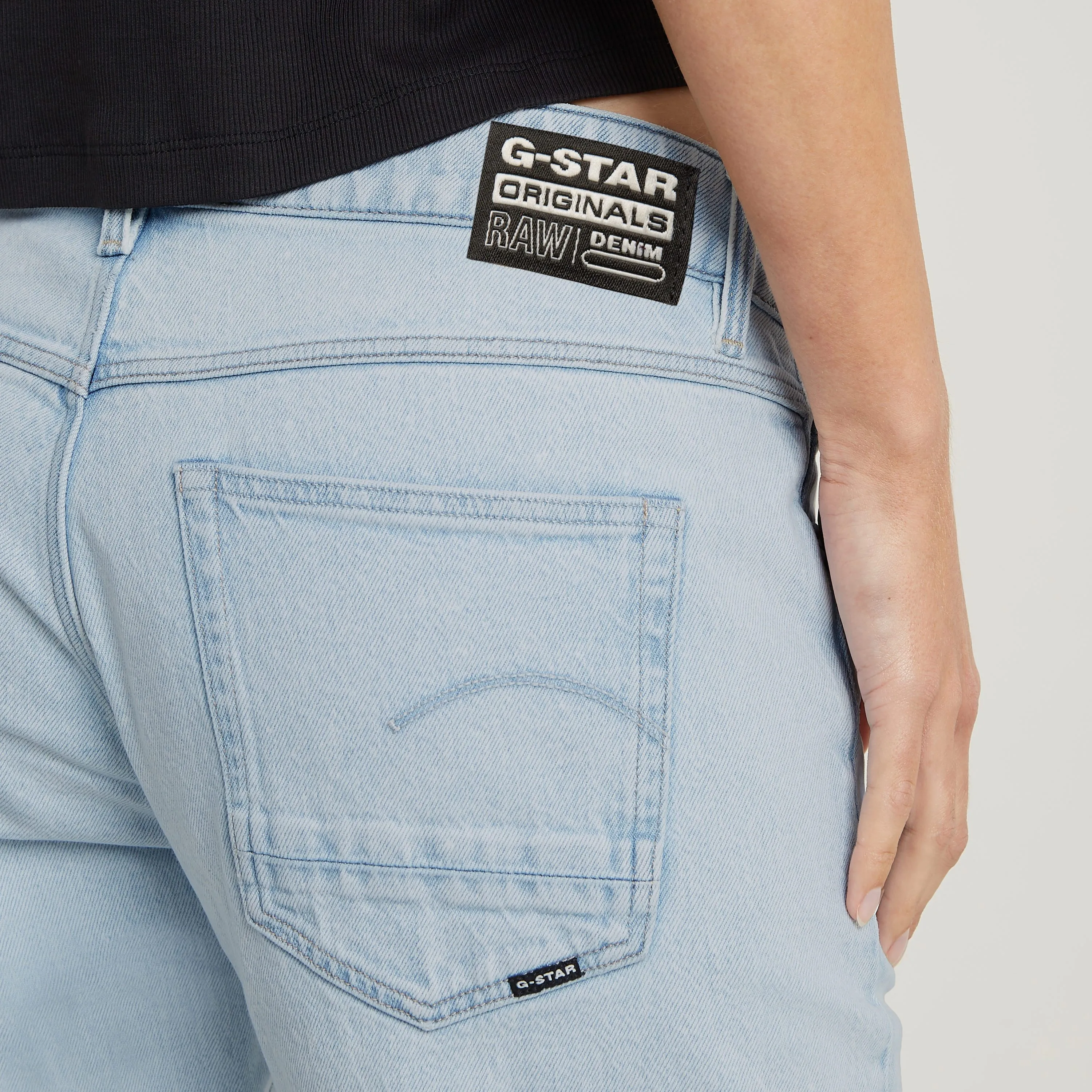 GSTAR RAW BOYFRIENDJEANS KATE KATOENSTRETCH DENIM KWALITEIT VOOR MEER DRAAGCOMFORT