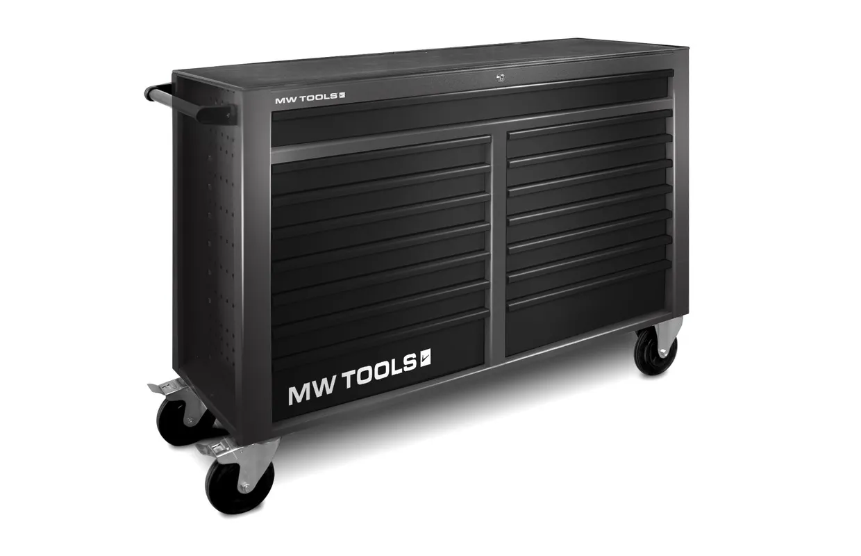 GEVULDE BREDE, ZWARTE GEREEDSCHAPSWAGEN XL 514DELIG MW TOOLS