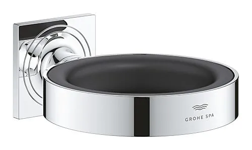 Grohe Allure houder voor zeepschaal en haardroger inzet chroom