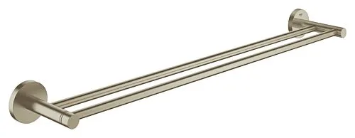 Grohe Essentials handdoekhouder nickel geborsteld mat licht grijs