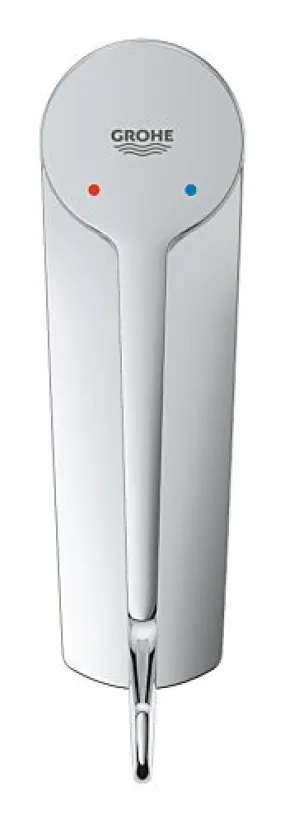 Grohe Eurosmart wastafelmengkraan S-Size safety stop desinfectie gladde body chroom
