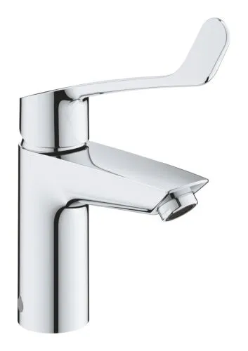 GROHE EUROSMART WASTAFELMENGKRAAN SSIZE SAFETY STOP DESINFECTIE GLADDE BODY CHROOM