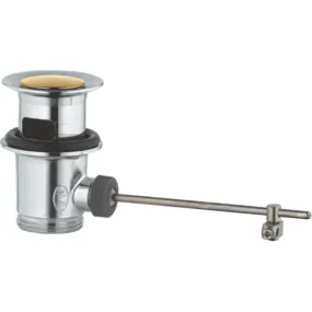 Grohe wastegarnituur chroom/goud