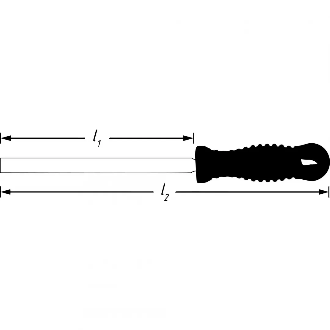 HAZET 19349 CARROSSERIEVIJL  430 MM