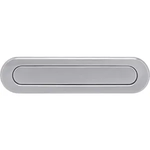 Intersteel Briefplaat ovaal rvs
