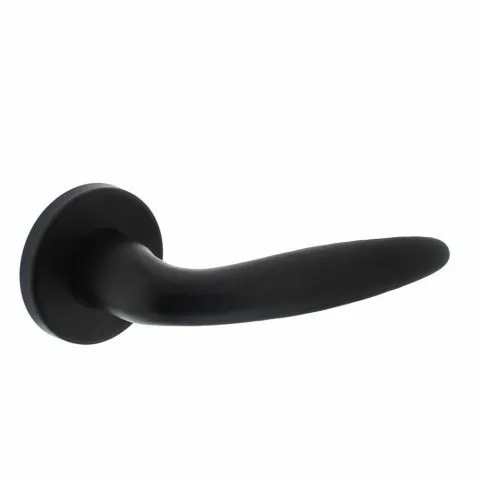 INTERSTEEL DEURKRUK SITTARD  ROZET GEVEERDE ROZET  MAT ZWART  ø49X7MM