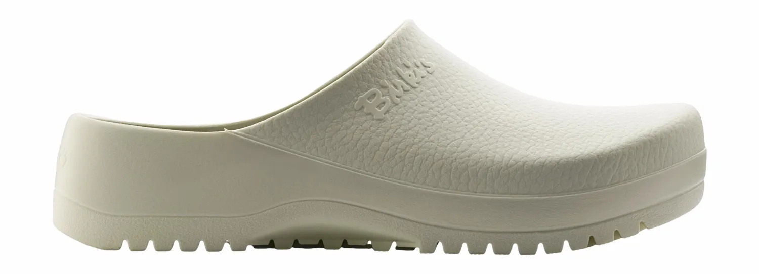 KLOMP BIRKENSTOCK UNISEX SUPERBIRKI PU WHITE REGULAR