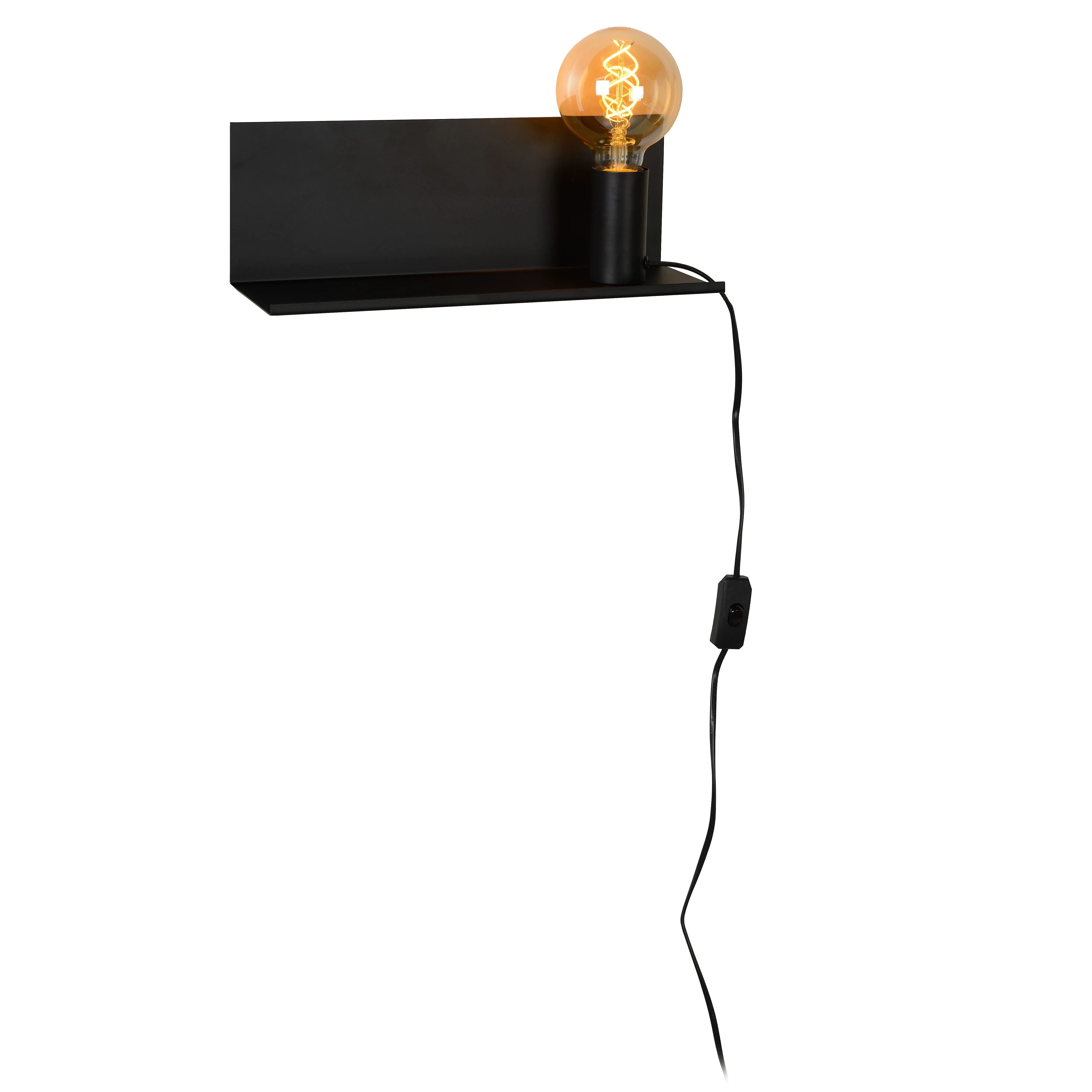 Lucide Sebo Bedlamp zwart