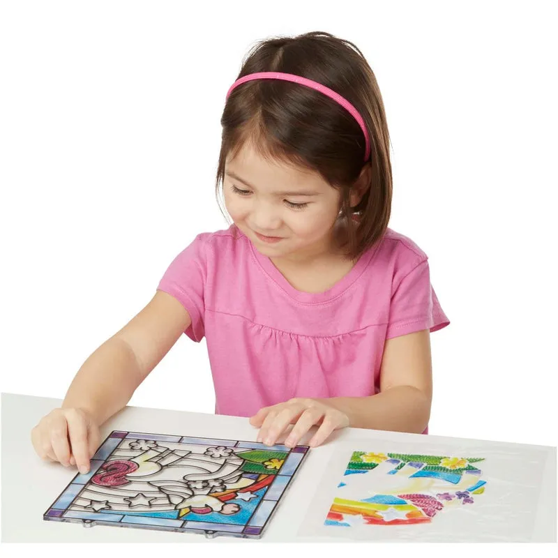 Melissa & Doug Glas in Lood Eenhoorn Knutselset