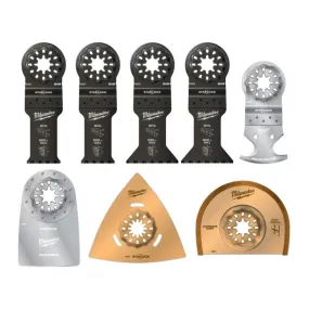 MILWAUKEE MULTITOOL STARLOCK RENOVATIE BLADENSET (8-DELIG)