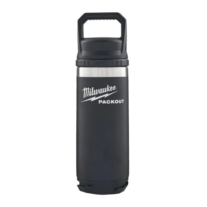 MILWAUKEE PACKOUT DRINKFLES L 710ML  ZWART