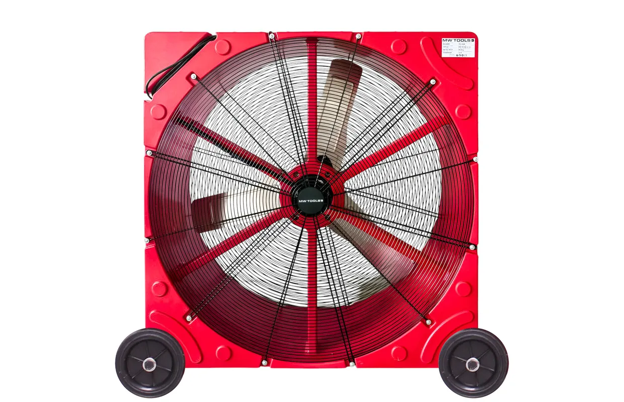 Mobiele ventilator PE Ø1070mm 470W 230V MW Tools