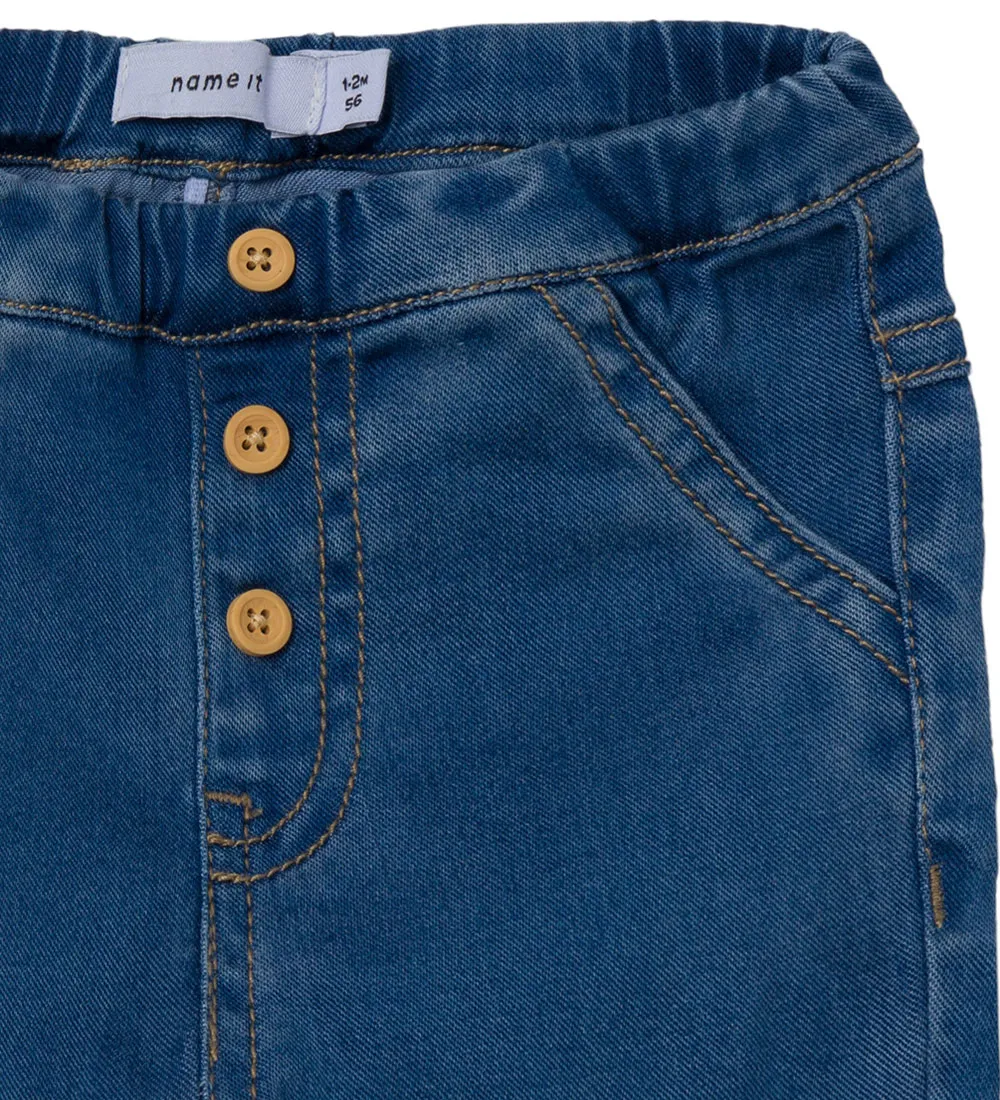 NAME IT JEANS  NBNBERLIJN  MEDIUM+ BLUE DENIM