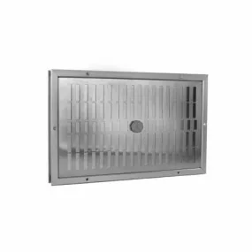 Nedco deurrooster 545x345 mm - aluminium - F1