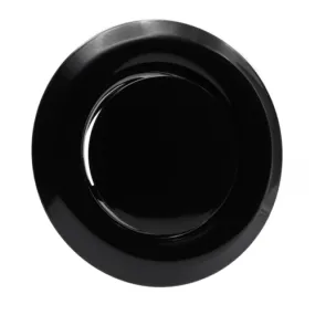 Nedco rvs afzuigventiel Ø 100 mm m/klem zwart