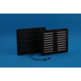 Nedco ventilatieset 250 x 200 mm bruin
