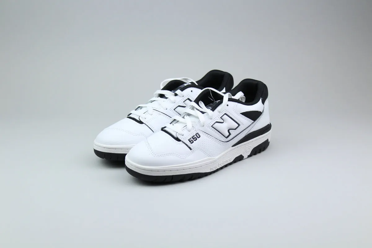 NEW BALANCE 550 'WHITE & BLACK'  SIZE 43 (ARCHIVE)