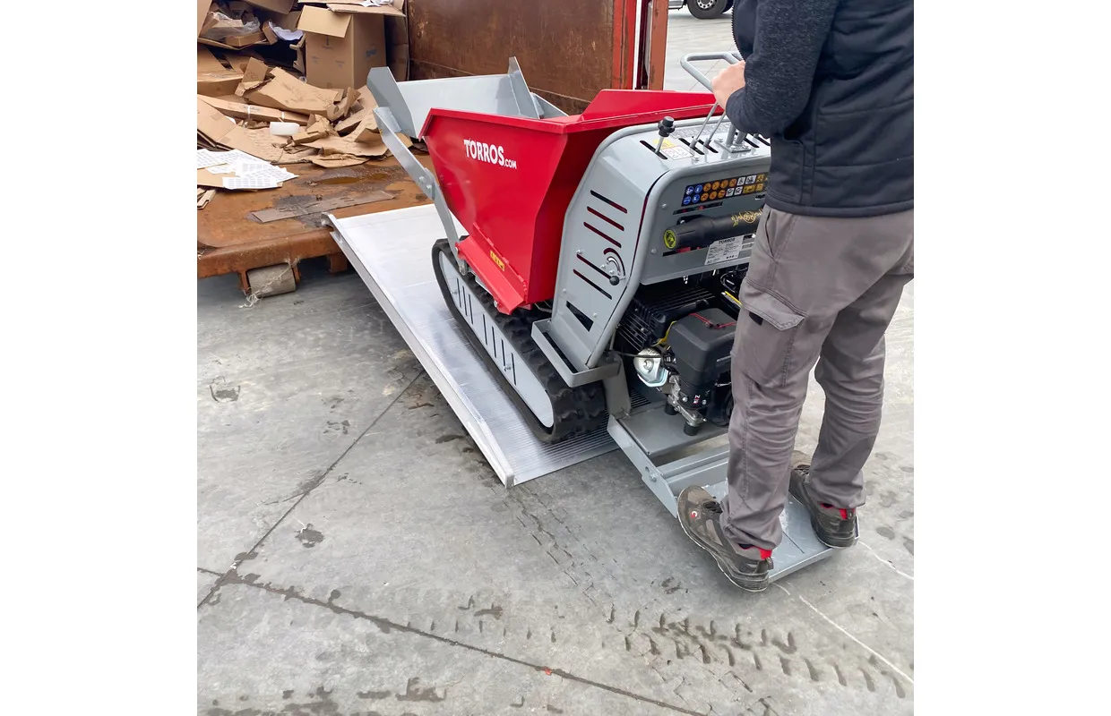 Oprijplaat vast aluminium 815kg 2090 x 970mm bruikbare breedte 920mm MW Tools