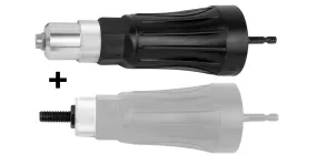Opzetstuk 2 in 1 blindklinknagels- en moeren MW Tools