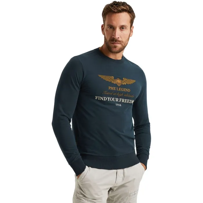PME Legend Sweater Blauw