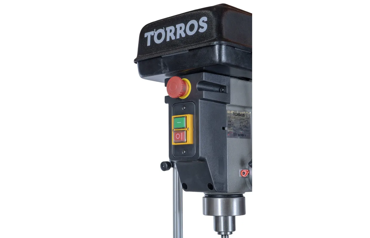 Professionele kolomboormachine boren tot ø 30 mm opname MK3 1,5 kW 230V 12 snelheden 120 kg Torros