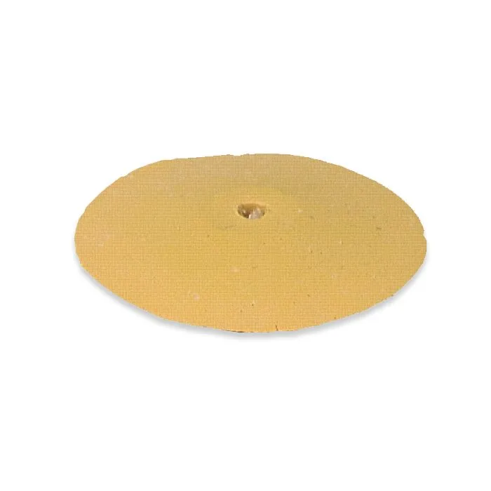 RUBBERSCHIJF 22X3,8MM GEEL VOGELT.