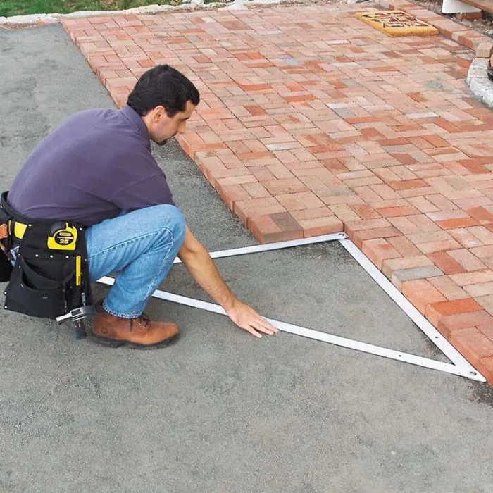 Stanley Opvouwbare Bouwhaak Aluminium, 45° en 90°