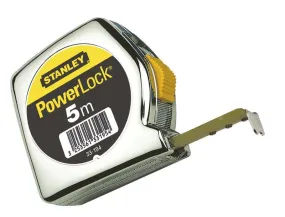 Stanley rolbandmaat powerlock 5 m x 19 mm