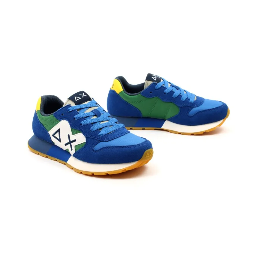 SUN68 RUNNERCOBALT/GROEN (MAAT 3539)