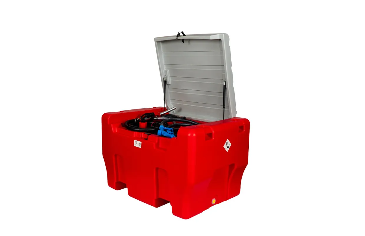 Tank diesel Rood PE 330 l + ad blue 50l, pomp 12V MW Tools