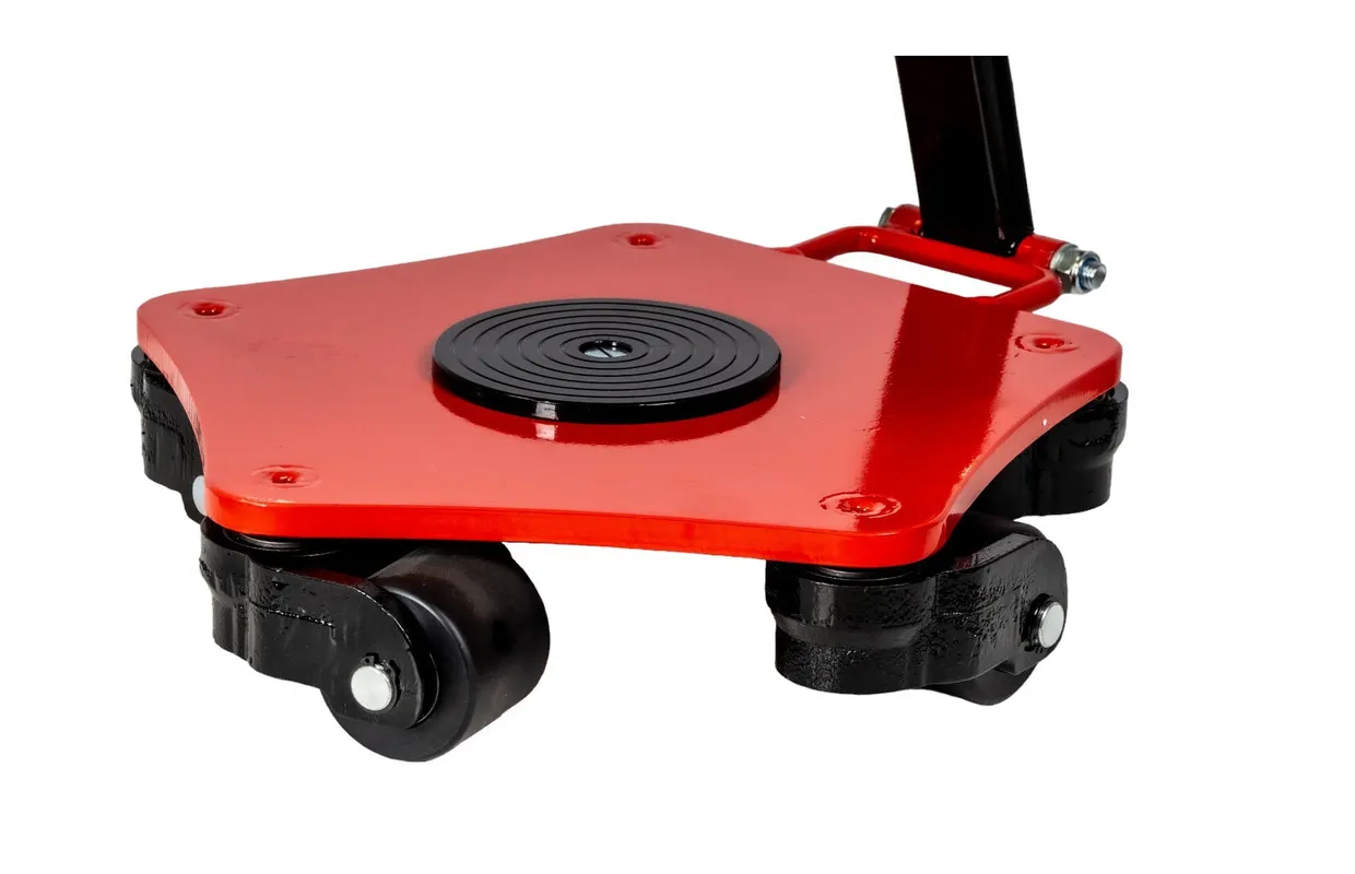 Transportrollen 5 t 5 nylon rollen 360° wendbaar met hendel MW Tools