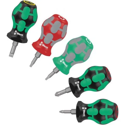 WERA 05008872001 5DELIGE STUBBY SCHROEVENDRAAIERSET 3
