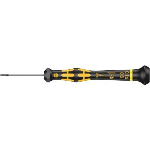 WERA 05030099001 A ESD KRAFTFORM MICRO ZAAGSNEDESCHROEVENDRAAIER  0,16 X 0,8 X 40MM  1578