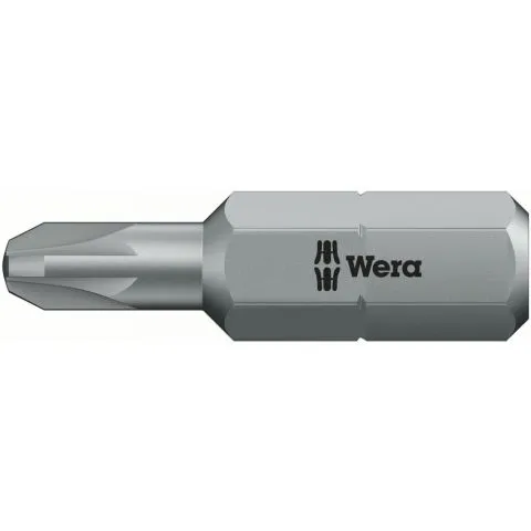 WERA 1/4" POZIDRIVE SNELBOUW BIT  PZ1 X 25MM