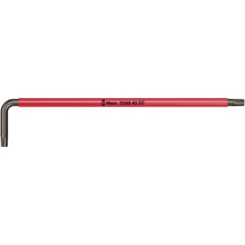 WERA 967 SXL HF MULTICOLOUR STIFTSLEUTEL  VASTHOUDFUNCTIE  LANG  TORX  T40 X 224MM