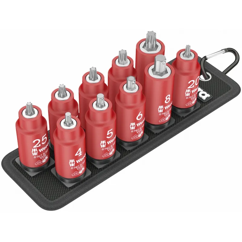WERA INBUS VDE BITDOP  5.0 X 55 MM3/8"AANDRIJVING
