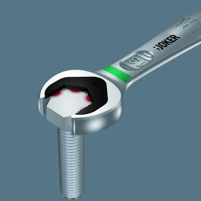 WERA  JOKER SWITCH 14 MM STEEK EN RINGRATELSLEUTEL